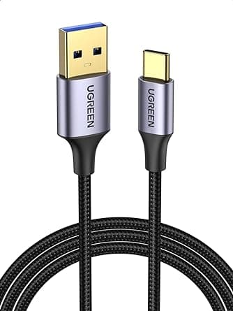 UGREEN Type C Cable 1M, USB A 3.0 to USB C 18W Fast Charging Cable Braided on Amazon.sa - Price Tracker