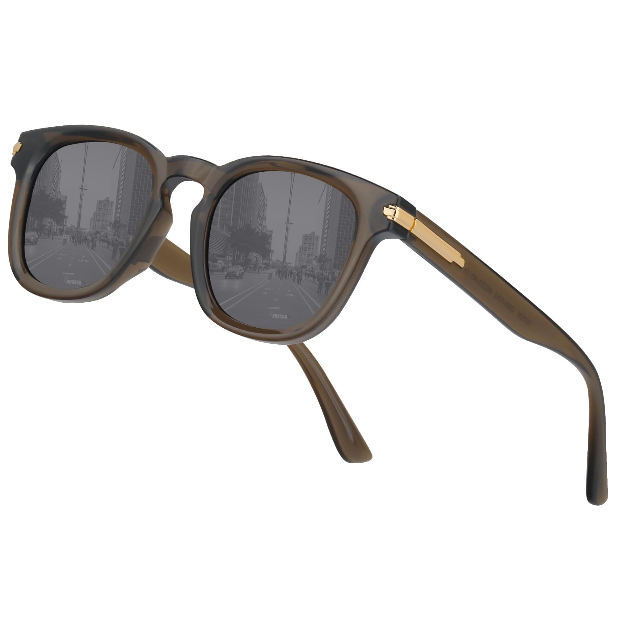 WASAIKKU Polarized Sunglasses for Women with UV Protection Trendy Sun Glass Classic Fashion Shades for Ladies on Amazon.ae - Price Tracker