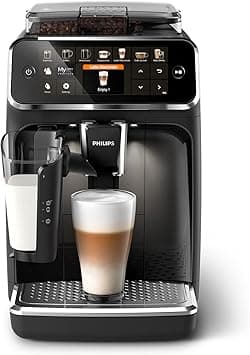 Philips 5400 Series Espresso Machine - Coffee Bean - LatteGo Milk Frother, 12 Coffee Specialities, Intuitive Display, 4 User Profiles, Black (EP5441/50) on Amazon.ae - Price Tracker