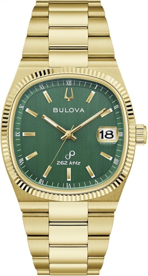 Bulova Men's Analogue Quartz Watch with Stainless Steel Strap 97B237 on Amazon.ae - Price Tracker