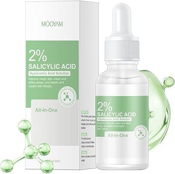 YOOJ® 2% Salicylic Acid Serum for Face, with Hyaluronic Acid, Hydrating Serum for Women and Men, Daily Face Moisturizer for All Skin Types, 30ml / 1 fl.oz on Amazon.ae - Price Tracker