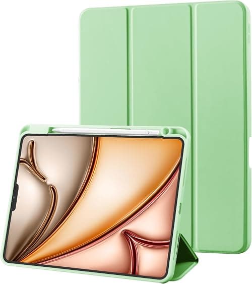 Case Compatible with iPad Pro 11 2022/2021/2020 Case/iPad Pro 11 Case Pro 11 Inch with Pencil Holder, Trifold Stand Protective Case Supports 2nd Gen iPencil Charging, Auto Sleep/Wake, Matcha Green on Amazon.ae - Price Tracker