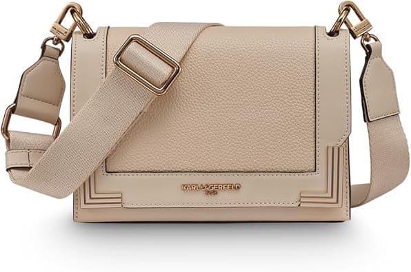 Karl Lagerfeld Paris Camille Crossbody Bag, Brie on Amazon.ae - Price Tracker