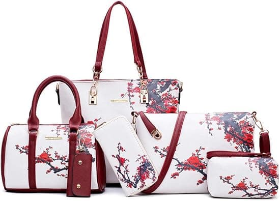 2E-youth Purses and Handbags for Women Ladies Top Handle Satchel Shoulder Bag Tote Bag | Designer Purses - متتبع أسعار Amazon.sa