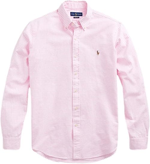 POLO RALPH LAUREN Men's Long Sleeve Slim Fit Oxford Button Down Shirt on Amazon.ae - Price Tracker
