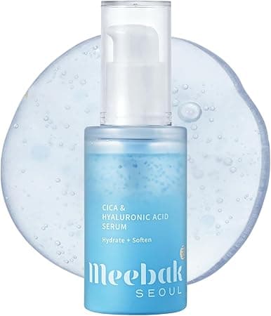 Meebak Korean Hyaluronic Acid Serum for Face with Vitamin C, CICA, Women, Anti Aging, Glow, Hydrating, 1.01 fl oz on Amazon.ae - Price Tracker