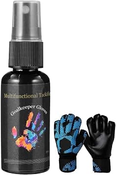 Agent Nonslip Football Glove Grip Spray Tackifier Goalkeeper Glove Grip Spray For Goalkeeper Gloves, black على Amazon.ae - متتبع الأسعار
