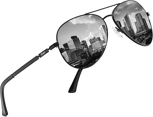 DUCO Sunglasses for Men Aviator Glasses Polarised Men's Sunglasses Women on Amazon - Best Deal Finder