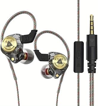 Wired gaming headset with microphone, ergonomic in-ear monitor, gaming headphones with wide-range sound, IEM for gaming music video calls, 3.5 mm jack on Amazon - Best Deal Finder