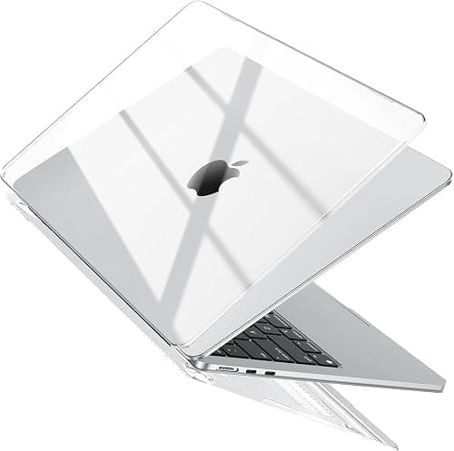 LIMOS MacBook Air 13 Inch Case 2026 2025 2024 2022 – M5 M4 M3 M2 Hard Shell Cover, Compatible with A3449 A3240 A3113 A2681, Protective Plastic Laptop Case with Heat Vent, Crystal Clear Smooth Shiny على Amazon.ae - متتبع الأسعار