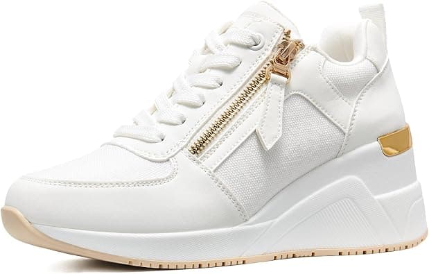 High Heel Wedge Sneakers for Women على Amazon.ae - متتبع الأسعار
