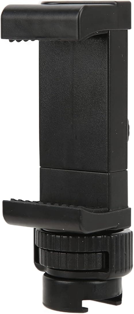 Keenso Phone Tripod Holder Clamp/Holder with Cold Shoe Mount, Non Slip Tripod Adapter Clamp, Handy Phone Mount for Photography, for YouTubers and Video Bloggers on Amazon.ae - Price Tracker