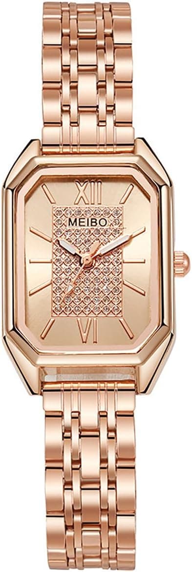 Luxury Womens Watch Gifts Rose Gold for Lady Female Elegant Wrist Watches Ladies Stylish Fashion Bracelet Watches on Amazon.ae - Price Tracker