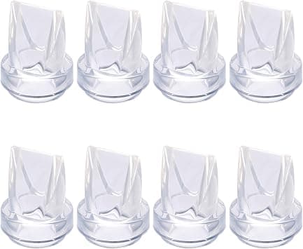 8pcs Duckbill Valves, Soft Silicone Breast Pump Replacement Compatible with Eufy E10/S1/S1 Pro & Suitable for MomMed S21/S32 on Amazon.ae - Price Tracker