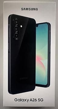 Samsung Galaxy A26 Dual-SIM 256GB ROM + 8GB RAM (GSM Only | No CDMA) Factory Unlocked 5G Smartphone (Black) - International Version on Amazon.sa - Price Tracker