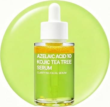 YOOJ® 10% Azelaic Acid & Kojic Acid Facial Serum with Tea Tree, Soothes Redness, for Blemish-Prone, Oily & Sensitive Skin, Korean Skincare, 30mL / 1.01 fl.oz على Amazon.ae - متتبع الأسعار