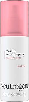 Neutrogena Healthy Skin Radiant Setting Spray, Long-Lasting Face Mist with Antioxidants & Pep-tides, Lightweight Hydrating Formula Locks Makeup for Glowing, Refreshed Skin, 3.4 fl. Oz on Amazon.ae - Price Tracker