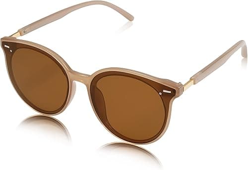SOJOS Classic Retro Round Sunglasses Women Men Large Glasses SJ2067 on Amazon.ae - Price Tracker