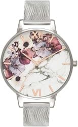 Olivia Burton Women's Quartz Watch, Analog Display and Stainless Steel Strap OB16MF09 - Amazon.ae Price Tracker
