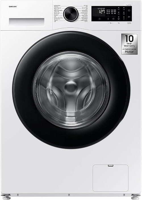 Samsung Front Load Washer AI Energy Mode 9kg - WW90DG5U34AEGU (UAE version) on Amazon.ae - Price Tracker