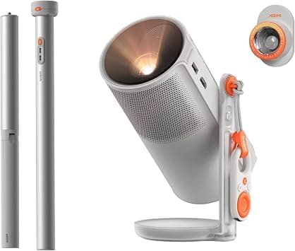 XGIMI MOGO 4 BUNDLE SET| Full HD Portable Projector+ PowerBase Stand +1x Filter, 540 ANSI Lumens, 360° Built-in Stand, 5Hrs Movie Time, 2x 6W Harman/Kardon Speakers, Google TV on Amazon.ae - Price Tracker
