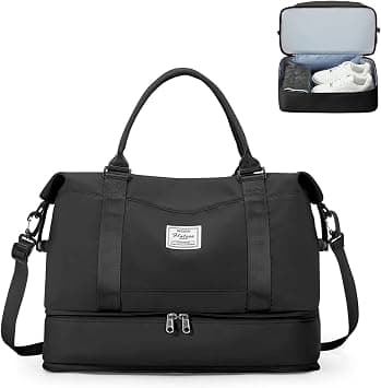 SZLX Travel Duffel Bag Airline Approved Weekend Bag with Trolley Sleeve on Amazon - Best Deal Finder
