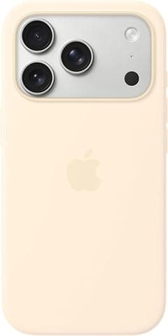 Apple iPhone 17 Pro Silicone Case with MagSafe – Vanilla - متتبع أسعار Amazon.sa