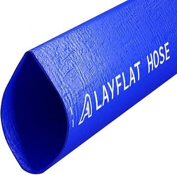 51mm (2") Blue Layflat Discharge Hose Pipe Compatible with Submersible Water Pump 30 Metre (98.4ft) on Amazon.ae - Price Tracker
