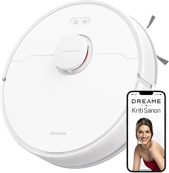 Dreame F9 Pro 2-in-1 Robot Vacuum Cleaner with LDS Navigation, 150 min Autonomy, 2500 Pa Suction, Multi-Floor Mapp, WiFi/APP/Alexa, for Pet Hair, Hard Floor, Carpet on Amazon.ae - Price Tracker