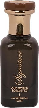 Oud World Signature-Ⅰ Premium Perfume for Men & Women – Luxury Oriental Scent with Rose, Agarwood & Sandalwood – 50ml Long-Lasting Fragrance, Best Gift for loved ones on Amazon.ae - Price Tracker