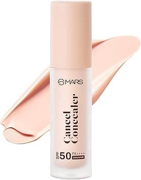 MARS SPF50 PA++++ Cancel Concealer with Radiant Natural Finish (6.0 ml) (01-IVORY VEIL) | Lightweight | Medium to High Coverage | Long-Lasting & Multi-Purpose | Crease Resistant on Amazon.ae - Price Tracker