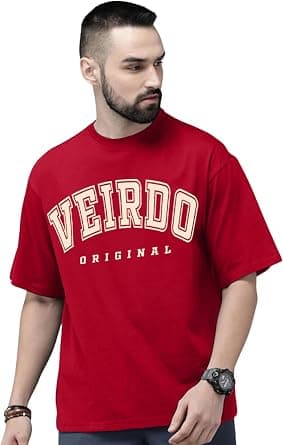 Veirdo Men OS_100_VDORGNL T-Shirt (pack of 1) on Amazon - Best Deal Finder