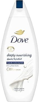 DOVE Deeply Nourishing Body Wash, for instant moisturising, Original, No Sulfates or Parabens, 250ml on Amazon.ae - Price Tracker