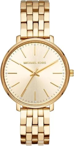Michael Kors MK4595 - Pyper Three-Hand Stainless Steel Watch, Two-Tone Gold/Silver, One Size, MK4595 - Pyper Three-Hand Stainless Steel Watch - Amazon.sa Price Tracker