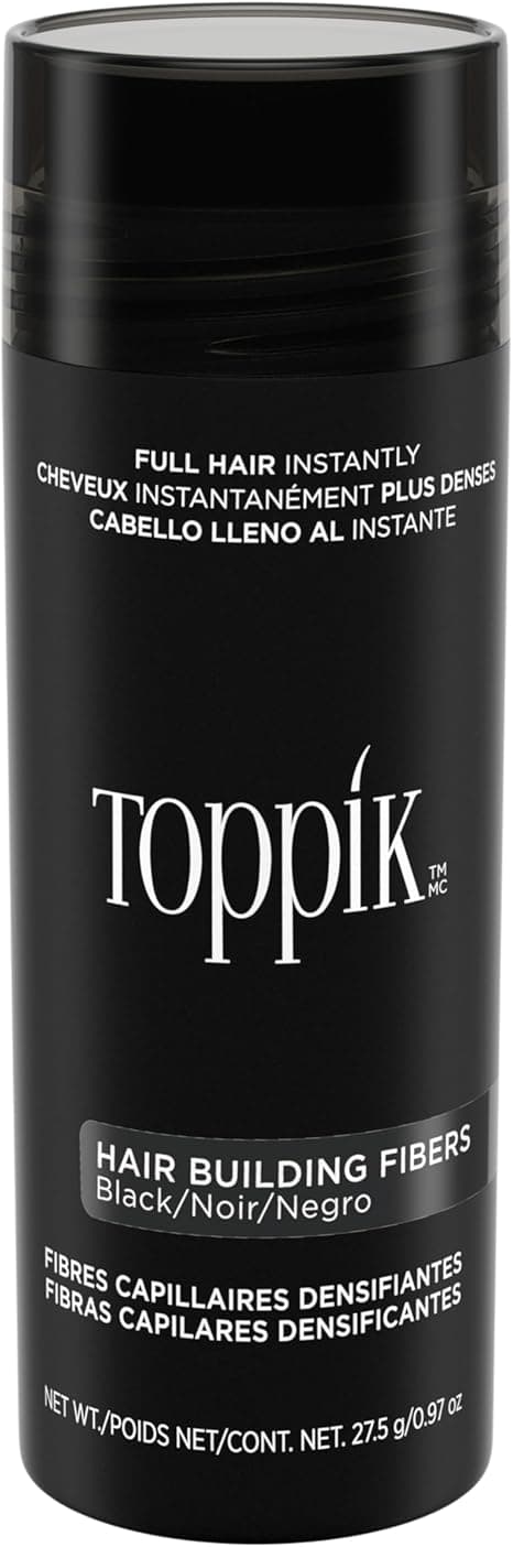 Toppik Hair Building Fibers with Premium Keratin Fibers Conceals Hair Thinning and Hair Loss for Fuller Looking Hair that Gives Completely Natural Look For Men and Women, 27.5 grams on Amazon.ae - Price Tracker