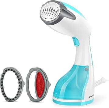 Beautural Handheld Garment Steamer Portable Home and Travel Fabric Steamer, 35s Fast Heat Up, 260ml Removable Water Tank, Vertically & Ho on Amazon.ae - Price Tracker