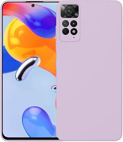 Phone Case for Redmi Note 11 Pro, Soft Protective Cover (Light Purple, Redmi Note 11 Pro) on Amazon.ae - Price Tracker