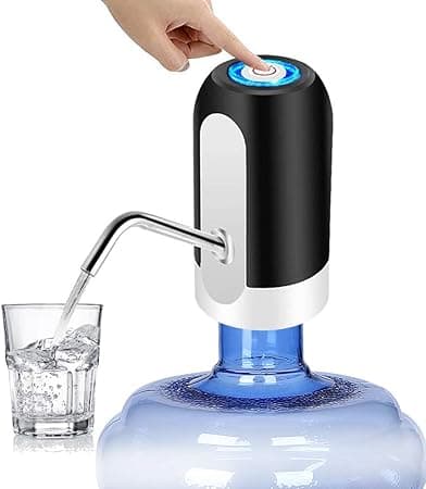 Water Bottle Pump 5 Gallon Water bottle dispenser USB Charging Automatic Drinking Water Pump Portable Electric Water Dispenser Water Bottle Switch on Amazon.ae - Price Tracker
