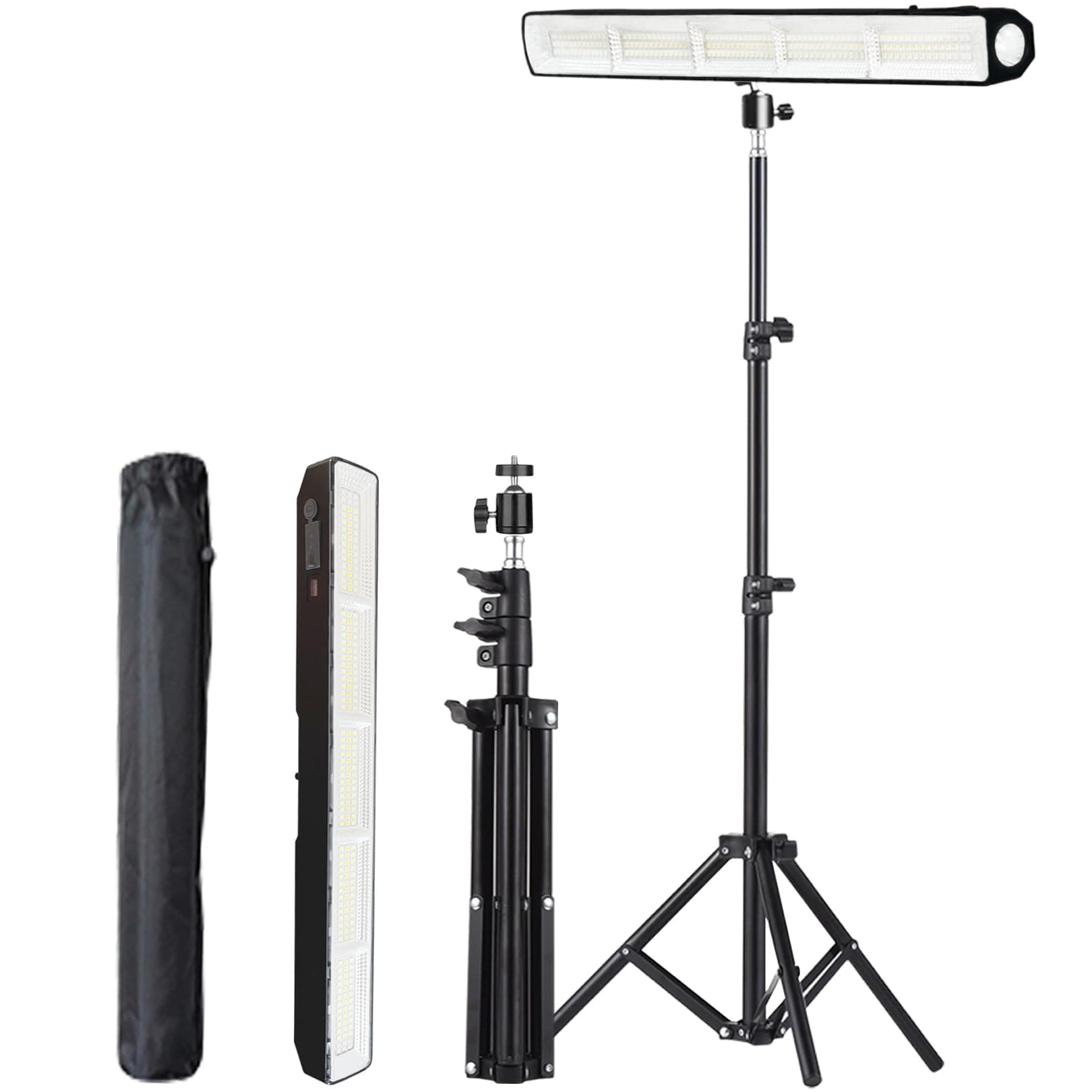 BOYKIM Camping Light, Portable Rechargeable Work Light with Detachable Tripod Stand,8000 Lumen Cordless Light Bar Flashlight for Outdoor Fishing Hiking Adventure Emergency on Amazon.ae - Price Tracker