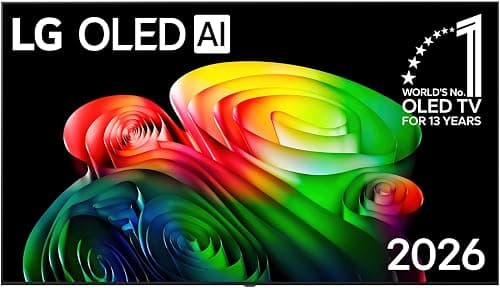 تلفزيون ذكي مقاس 77 بوصة من سلسلة B6 اوليد بدقة 4K (OLED77B66LA) - موديل 2026، بمعدل تحديث 144 هرتز مع تقنية في ار ار ومعالج ايه اي ودعم دوبلي فيجن واتموس من ال جي على أمازون - دليلك لأفضل العروض