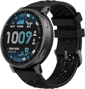 Amazfit Active Max Smartwatch 1.5 Inch AMOLED Display, 25 Day Battery, Offline Maps, NFC, GPS, 4GB Memory, 170+ Sports Modes, 5 ATM Water Protection, Heart Rate & Sleep Tracking for Android & iPhone on Amazon.sa - Price Tracker
