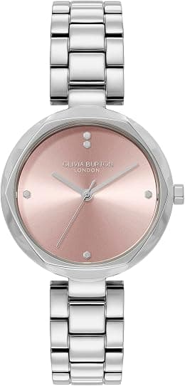 Olivia Burton Womens Dimension Quartz Basic, Mellow Rose, One Size - Amazon.ae Price Tracker