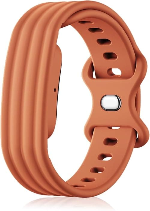 NOUKAJU Band for Google Fitbit Air, Fitness Tracker Replacement Band,Soft Silicone Strap,Adjustable Wristband,Replacement Strap for Google Fitbit Air Fitness Tracker(Brown) on Amazon.ae - Price Tracker