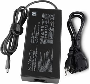 280W 20V 14A Rectangle Connector Charger A22-280P1B ADP-280EB F Compatible with Asus Strix G18 G16 G815 G615 G815LP G815JPR G615LP G615JPR G615LR G815LR G615LW G815LM G615LM Gaming Laptop Adapter على Amazon.ae - متتبع الأسعار