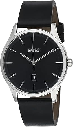 BOSS REASON MENS LEATHER WATCH on Amazon.ae - Price Tracker