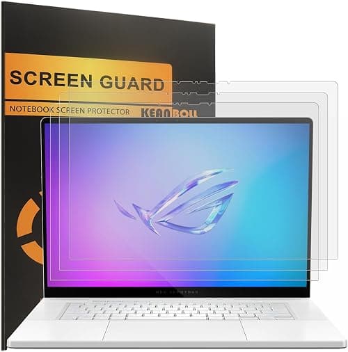 KEANBOLL 3 Pack Designed for New 2025-2024 ASUS ROG Zephyrus G16 GA605 Gaming Laptop Screen Protector (16 inch), Anti Glare and Anti Fingerprint (Matte) Shield on Amazon - Best Deal Finder