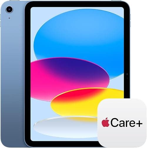 Apple iPad 11-inch: A16 chip, 11-inch Model, Liquid Retina Display, 512GB, Wi-Fi 6, 12MP Front/12MP Back Camera, Touch ID, All-Day Battery Life — Blue with AppleCare+ (2 Years) on Amazon.ae - Price Tracker