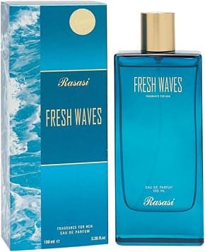 Rasasi Fresh Waves Men Eau De Parfum 100 millilitres on Amazon.ae - Price Tracker