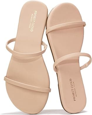 Project Cloud Transition womens Flat Sandal | Memory Foam Insole; Beach Flip Flops; Non-Slip Sole; Lightweight Double Straps; Summer Sandals for Women; Everyday Comfort on Amazon.ae - Price Tracker