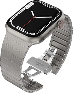 WINGLE 49mm 46mm 45mm 44mm 42mm 41mm 40mm 38mm for Apple Watch Straps,Stainless Steel Strap Metal Replacement Band for iWatch Ultra 3/2/1,Series 11/10/9/8/7/6/5/4/3/2/1/SE - Amazon.sa Price Tracker